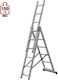 Vesta Triple Aluminum Ladder 3x6