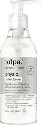 Tolpa Physio Микробиом Гел за Почистване и Премахване на Грим за Лице и Очи с Антиоксидантно Действие 195 мл Tolpa Physio Микробиом Гел за Почистване и Премахване на Грим за Лице и Очи с Антиоксидантно Действие 195 мл