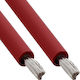 Inline Photovoltaic Installation Cable H1z2z2-k 6mm² Red 25m