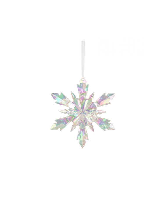 Hanging Snowflake Ornament 11.5x13cm