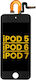 Lcd Montage Ipod Touch 5 Ipod Touch 6 Ipod Touch 7 Premium Schwarzes