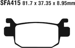 Racing Boy Motorradbremsbeläge Fa415 Für Sh 125/150 09-sh300 06-forza Rückseite Vario/adv150 E Series