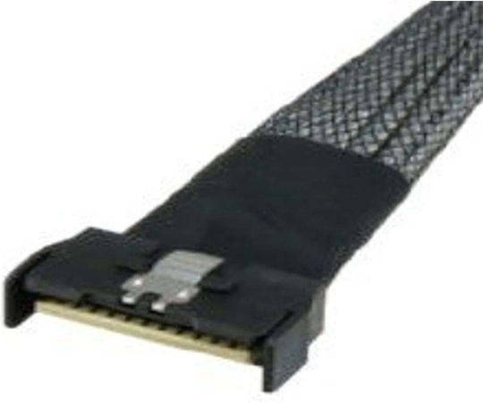 Кабел Supermicro Mcio X8 8x Sata + 2x Sb 70 Cm Cbl-mcio-1270ot4s2-85