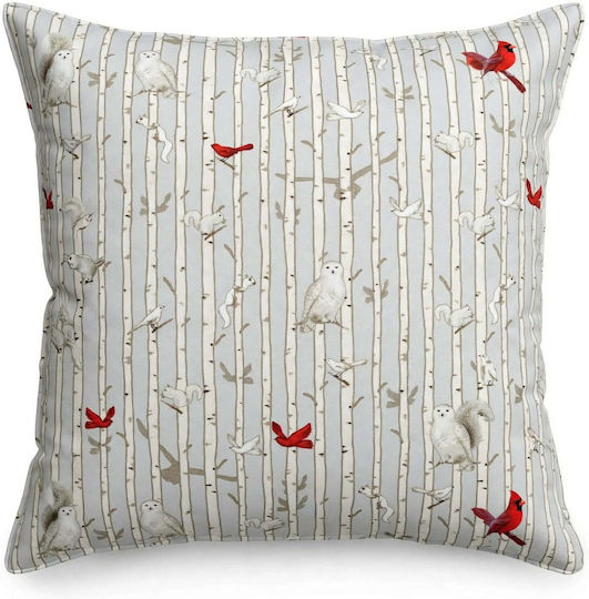 Sofa-Kissen Harry Potter Eulen Ecru 45x45cm