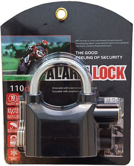 Motorradschloss Scheibenbremse mit Alarm