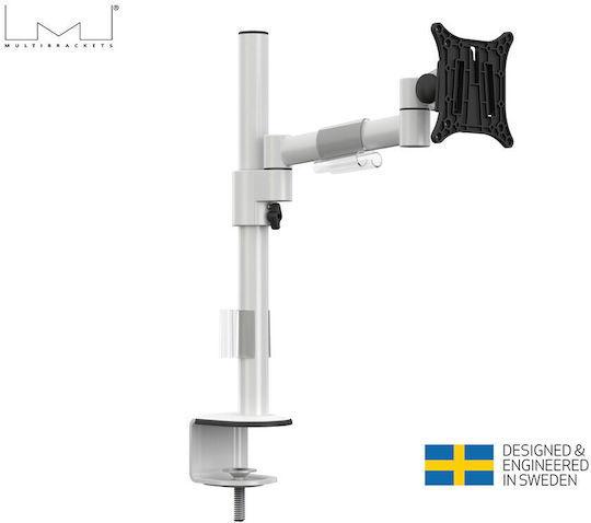 LCD Support Table Multibrackets Mb-5167 Officeline Single I 15"-30" Maximum 8kg White