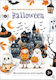 Halloween Δραστηριοτήτων Με 60 Αυτοκόλλητα