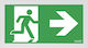 Awex LED Emergency Light Exit with Battery Power Source