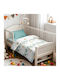 Melinen Prime Line Baby Crib Duvet Multicolour Dinosaur 110x160cm