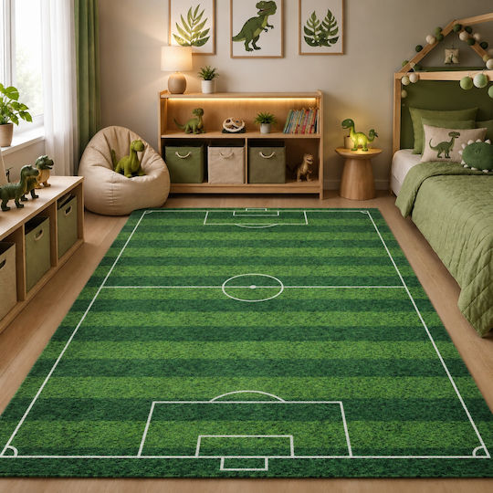 Homeone Homeone Kinderteppich Fußball 180x250cm