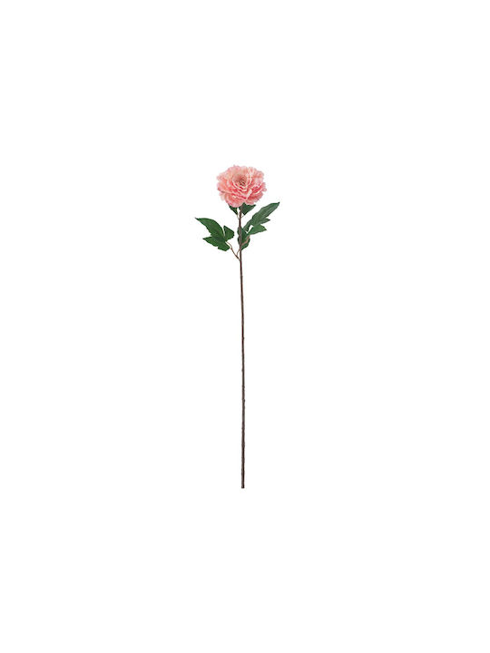 Изкуствено Декоративно Клон Peony Коралов 98см ...