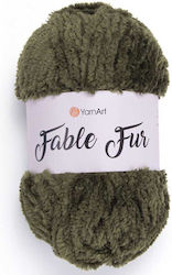 Handibrand Strickgarn Fable Fur Gounaki 100g Khaki