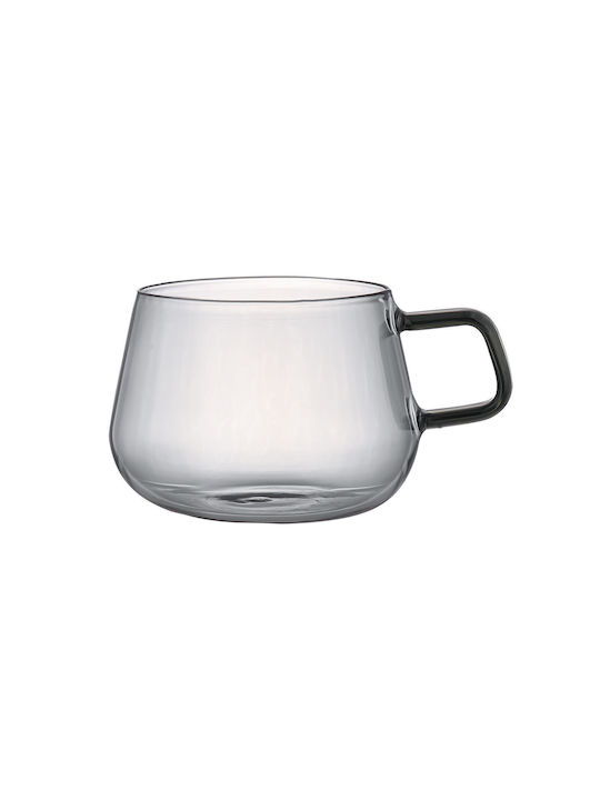 Estia Yalo Cană din Sticlă Gri 400ml