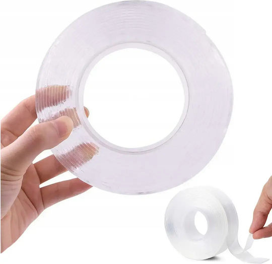 Bandă dublă față-verso Nano Tape 5m X 3cm Reutilizabilă