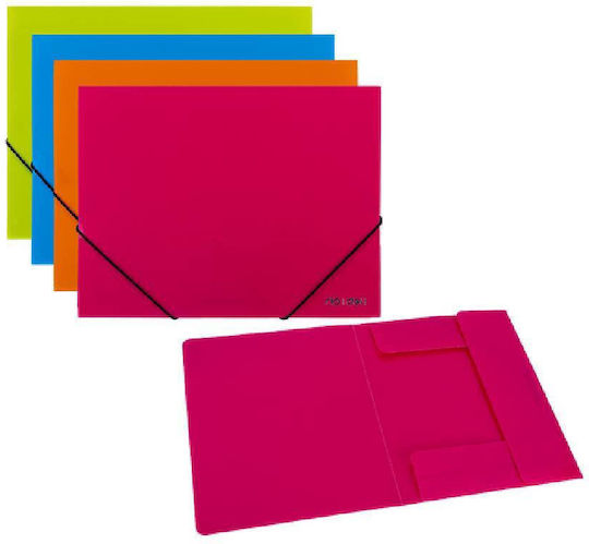 Deli Aktenordner mit Gummiband und Elastisch für Papier A4 10 Stück
