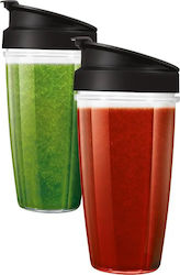 Sencor Sbb 002bk Replacement Bottles Nutri Blender Snb 430x 2 Pieces Black