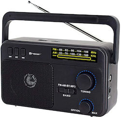 Tracer Soundwave Retro Tischplatte Radio Elektrisch mit Bluetooth und USB Schwarz Tracer Soundwave Retro Tischplatte Radio Elektrisch mit Bluetooth und USB Schwarz