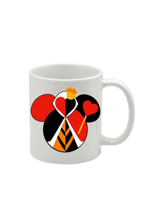 Weiße Tasse Alice