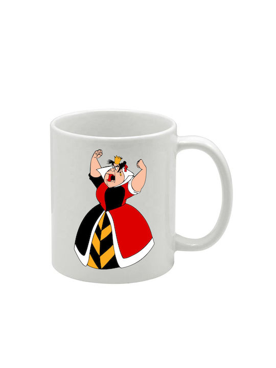 Weiße Tasse Alice