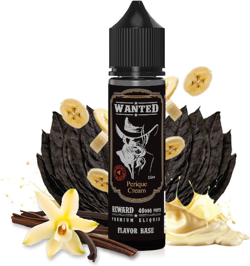 Wanted Athens Flavor Shot 15ml/60ml 1τμχ Perique Cream