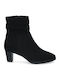 Suede Stiefeletten Damen Schwarz