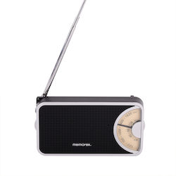 Memorex MX-PR1-BK Radio Retro Cu Baterii Negru
