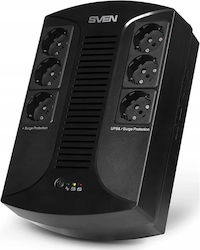 Sven UPS Sven Line-Interactive 1000VA 510W с 6 Schuko контакта