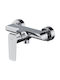 Cersanit Built-in Mixer & Shower Head Set For Bathtub Silver