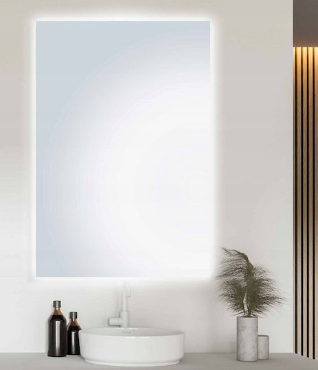 BD art Dreptunghiular LED 60x80cm Alb