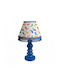 Kinder Tischlampe Nachttischlampe Maße Blau 35x20x13cm