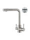Waterro Wasserro Küchenarmatur Flexibel Silber