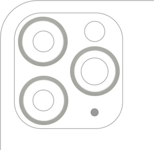 Back Camera Bezel Ring Only Iphone 11 Pro 11 Pro Max Silver 3 Piece Set 10 Pack