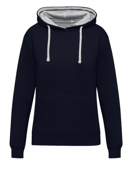 SG Дамски Рекламен Суитшърт Dark Black/light Oxford