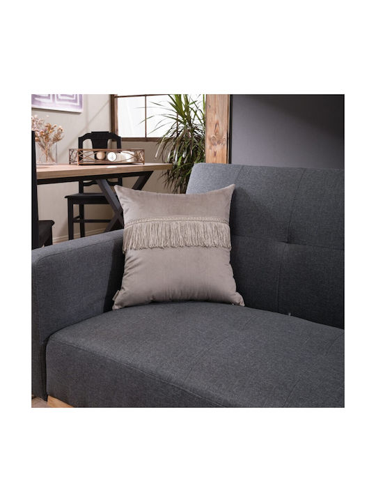Teoran Sofa-Kissen Samt aus Samt 07 45x45cm