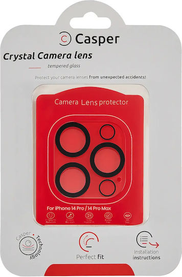 Casper Προστασία Κάμερας Tempered Glass για το Iphone 14 Pro / 14 Pro Max