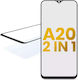 2 In 1 Front Glass Oca Pre-installed Samsung Galaxy A20 A205 2019 A30s A307 2019