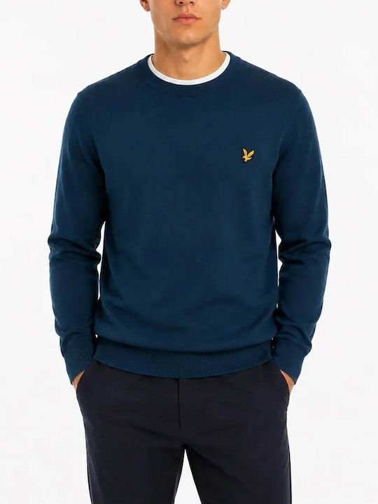 Lyle & Scott Пуловер Aegean Син