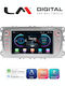 LM Digital Auto-Audiosystem für Ford Focus Galaxy Mondeo S-Max C-Max Bluetooth USB Eingebautes Wi-Fi GPS