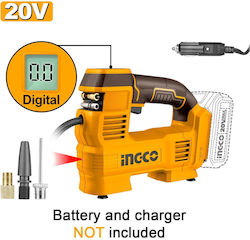 Ingco Автомобилна Помпа 160PSI Акумулаторна (Бе...