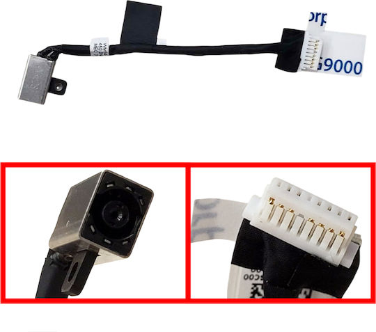 Laptop Universal Netzteil Dc Power Jack Socket Dell Inspiron 14 5410 2-in-1 D3fr6 0d3fr6 450.0n804.0001 Wm14 Dcin 6.5cm 7pins Kompatibilität