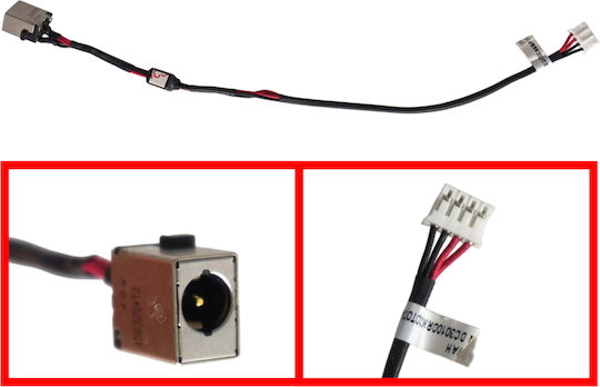 Захранваща букса Dc Power Jack Socket Acer Aspire E5-571 E5-531 E5-511 V3-572 V5-572 Z5wah Dc30100rk00 Dc30100rj00 50.ml9n2.002 21.2см 4пинов Код 31190