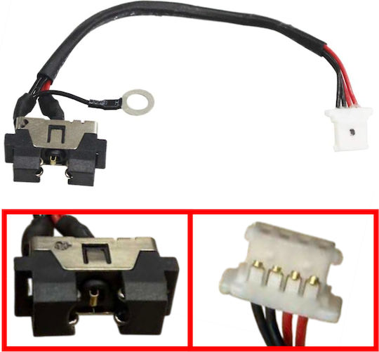 Laptop Universal Netzteil Sony Vaio Flip Svf13n Svf13n13c Svf13n13cxb Svf13n18scb Svf13n26pgb Dc Power Jack Steckdose 8.5cm 4 Pins Kode 31192