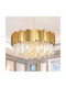 Lightplanet Candelabru 12xE14 cu Cristale Auriu 6924/800GD
