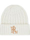 Beanie Women's Knitted Beanie in Beige Colour