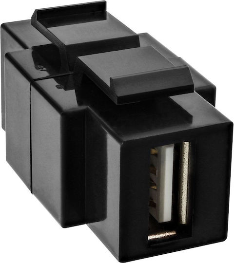InLine Convertor USB USB-A feminin la USB-A feminin