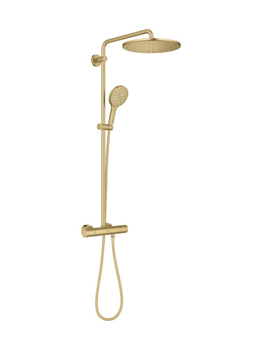 Grohe Shower Column without Faucet Gold