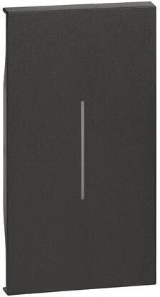 Two-module Switch Panel Living Now Legrand Black