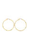 Earrings Hoops 45mm Silver 925 Rssh013