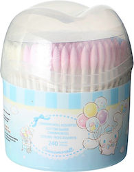 Bambus Baumwollstäbchen Bunt Cinnamoroll 240 Stück