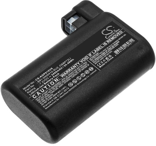 Батерия За Прахосмукачка Electrolux 900257877 Osiris Rx8 Rx9 Aeg 900258195 Liion 7,2v 3400mah Cameron Sino